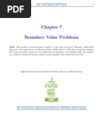 Boundary Value Problems: Dr. Suresh Kumar, BITS Pilani