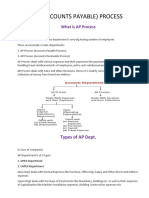 Ap (Accounts Payable) Process