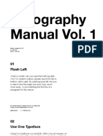 Typography Manual Vol1 1