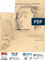 Caderno de Resumos ABRAPLIP 2017