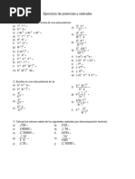 TPotenciacion - Radicaciion