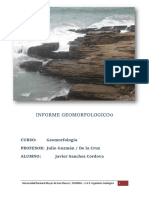 Informe Morro Solar Geomorfología