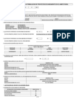 Ficha Estandar Saneamiento Rural Desarrollada