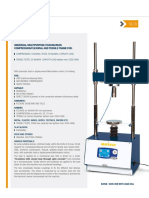 Unitronic 50 KN: Universal Multipurpose Touchscreen Compression/Flexural and Tensile Frame For