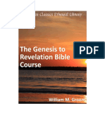 Genesis To Revelation Course