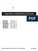 Operation & Maintenance Manual: EC22N2 EC25N2 EC25EN2 EC25LN2 EC30N2 EC30LN2