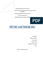 Informe Outsourcing