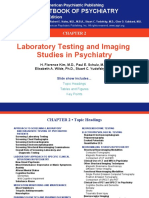 Laboratory Testing and Imaging Studies in Psychiatry