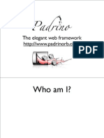 Padrino - The Elegant Ruby Web Framework