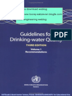 28-Guidelines For Drinking-Water Quality, Vol. 1, Recommendations (3rd Edition) - WHO-9241546387-Wo PDF