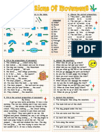 Prepositions of Movement