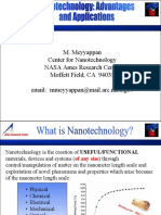 M. Meyyappan Center For Nanotechnology NASA Ames Research Center Moffett Field, CA 94035 Email: Mmeyyappan@mail - Arc.nasa - Gov