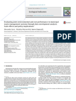 Ecological Indicators: Alessandro Sarra, Marialisa Mazzocchitti, Agnese Rapposelli