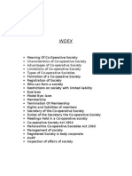 Management of Co-Operative Societies (38 Pages)