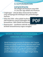 Power Point Model Konsep Keperawatan Virginia Henderson