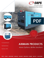 Airman Large Mobile Compressors PDF