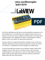 Arduino Como Osciloscopio Utilizando LabVIEW - GameloggerGamelogger