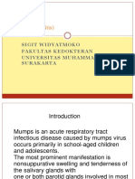 Mumps (Parotitis)