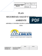 Plan de Prevencion de Riesgos Seguridad y Salud Ocupacional