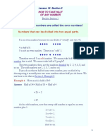 Parts of Natural Numbers - 4