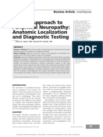 AAN CONTINUUM Approach To Peripheral Neuropathy Localization and Diagnosis