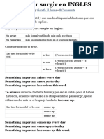 Cómo Decir Surgir en INGLES - INGLÉS NATURALMENTE