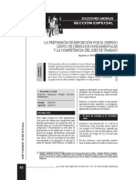 33 NAVARRETE MALDONADO, Alejandro - La Pretensión de Reposición