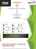 Cinética de Una Partícula: Impulso y Cantidad de Movimiento