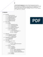 Finnish Grammar