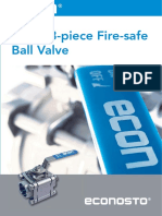 ECON 3-Piece Firesafe Ball Valve