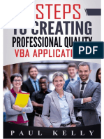 7 Steps To Creating Professional Quality Vba Applications