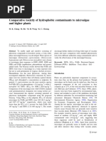 Contaminanti Hirdrofobi Toxicitate Alge PDF