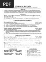 Edited Michael Hoffman Resume