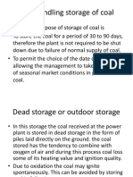 Coal Handling Storage of Coal