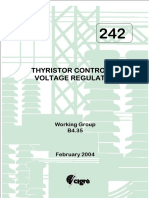 Thyristor Controlled Voltage Regulators: Working Group B4.35