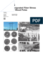 Designated Fiber Stress For Wood Poles PDF