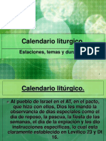 Calendario Liturgico