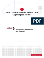 Módulo 6 - O Planejamento Estratégico e o Plano Plurianual