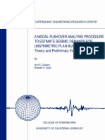 A Modal Pushover Analysis Procedure To Estimate Seismic Demands F PDF