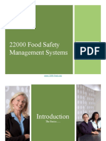 Introduction To ISO 22000