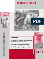 Kinesport Publications N°1