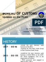 Updates On Philippine Post Clearance Audit