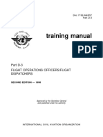 Documents - MX - Icao Doc 7192 Training Manual Flight Dispatchers PDF