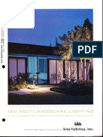 Kim Lighting 120 Volt Landscape Lighting Products Catalog 1972