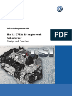 SSP 443 1.2L 77kW TSI Engine With Turbocharger