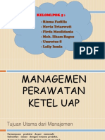 Managemen Perawatan Ketel Uap