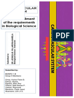 In Partial Fulfillment of The Requirements in Biological Science