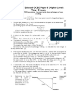 Edexcel June 1998 Paper 6