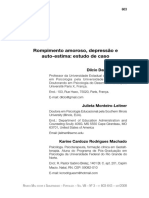 Rompimento Amoroso, Depressão e Auto Estima