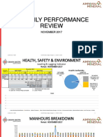 Monthly Performance Report November 2017